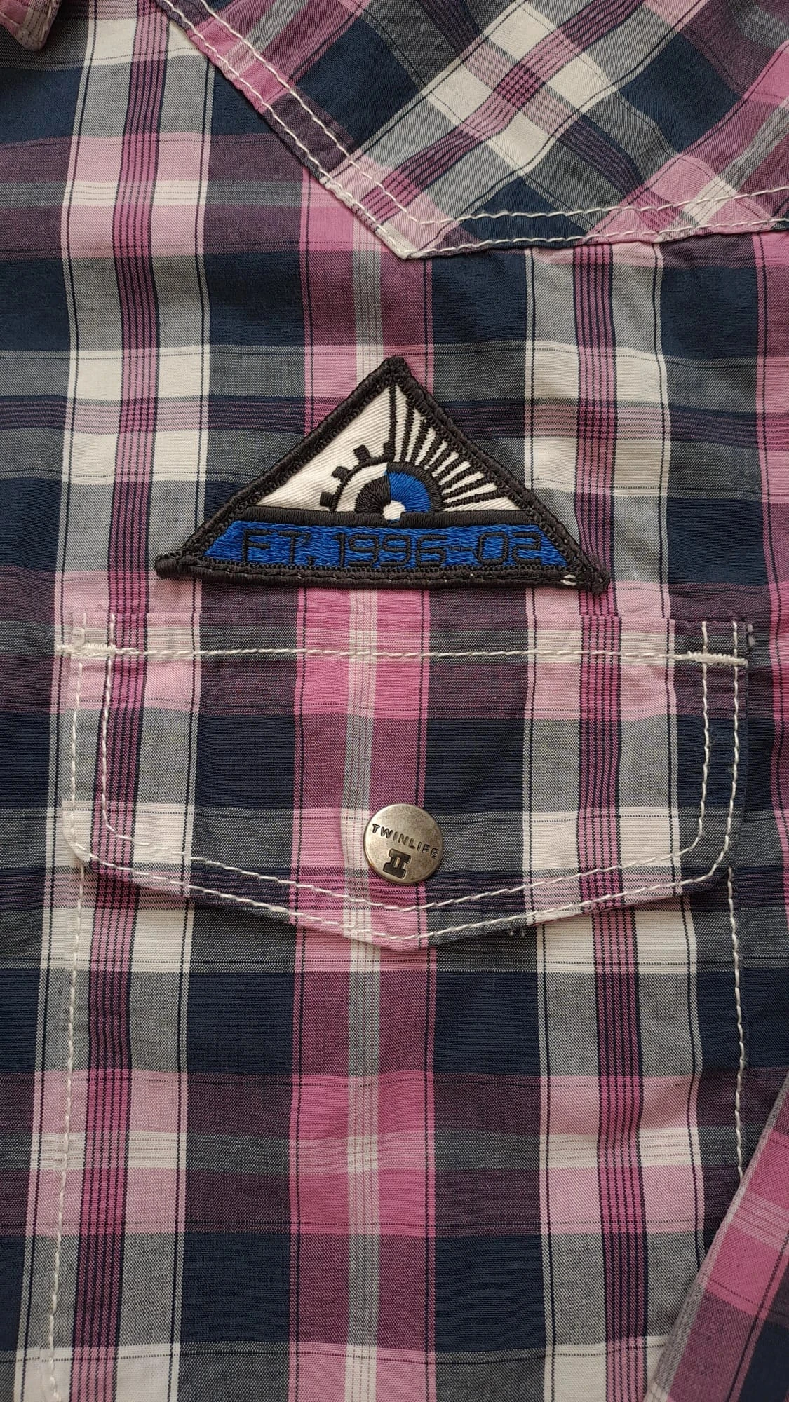 Gekardeerde Shirt met Lange Mouwen / Twinlife / Sport / Roze Blauw / Maat XS (14 jaar) / Tiener – photo 4